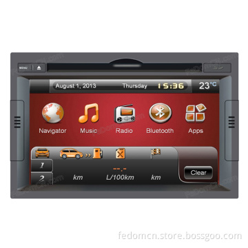in-Dash Multimedia System Car DVD Player, GPS Navigation for Peugeot 3008